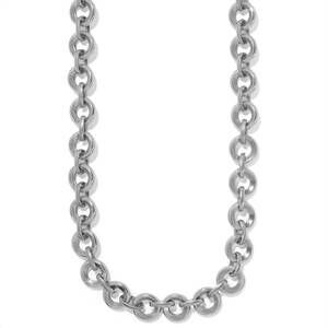 NEW BRIGHTON women's medici link necklace in silver